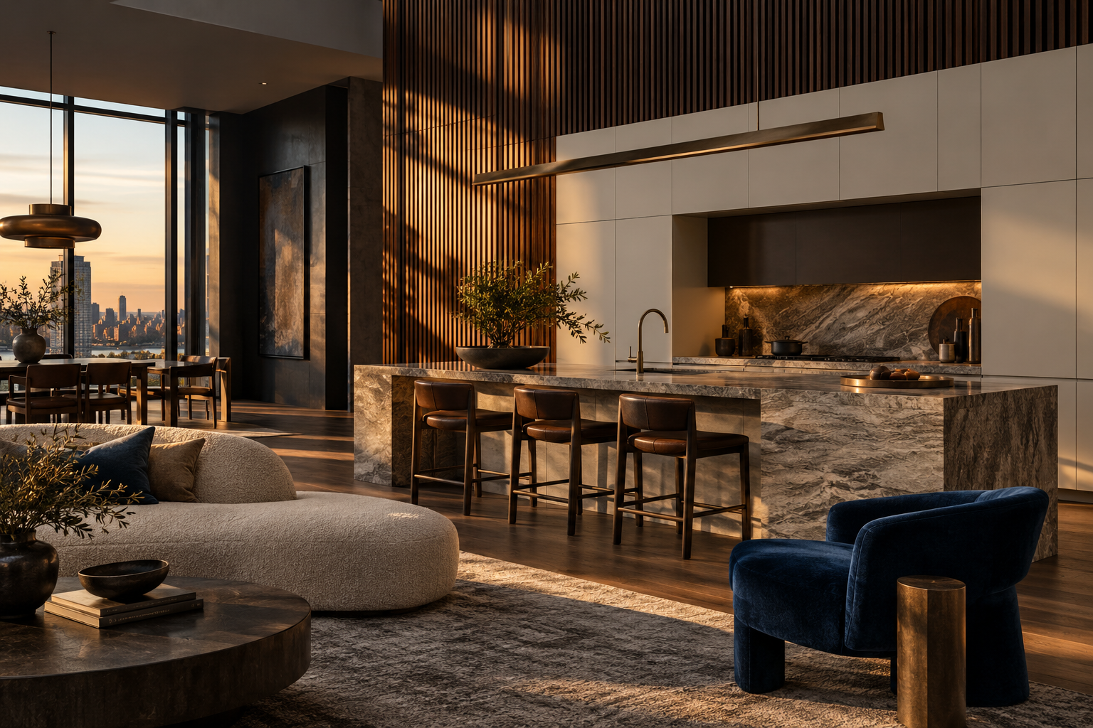 Direcție de design pentru un interior contemporan cu mobilier la comandă